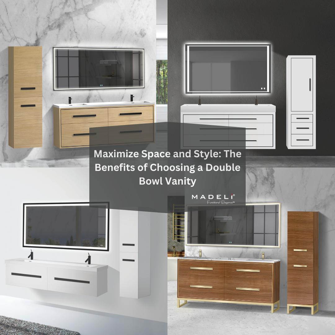 Maximize Space and Style: The Benefits of Choosing a Double Bowl Vanity