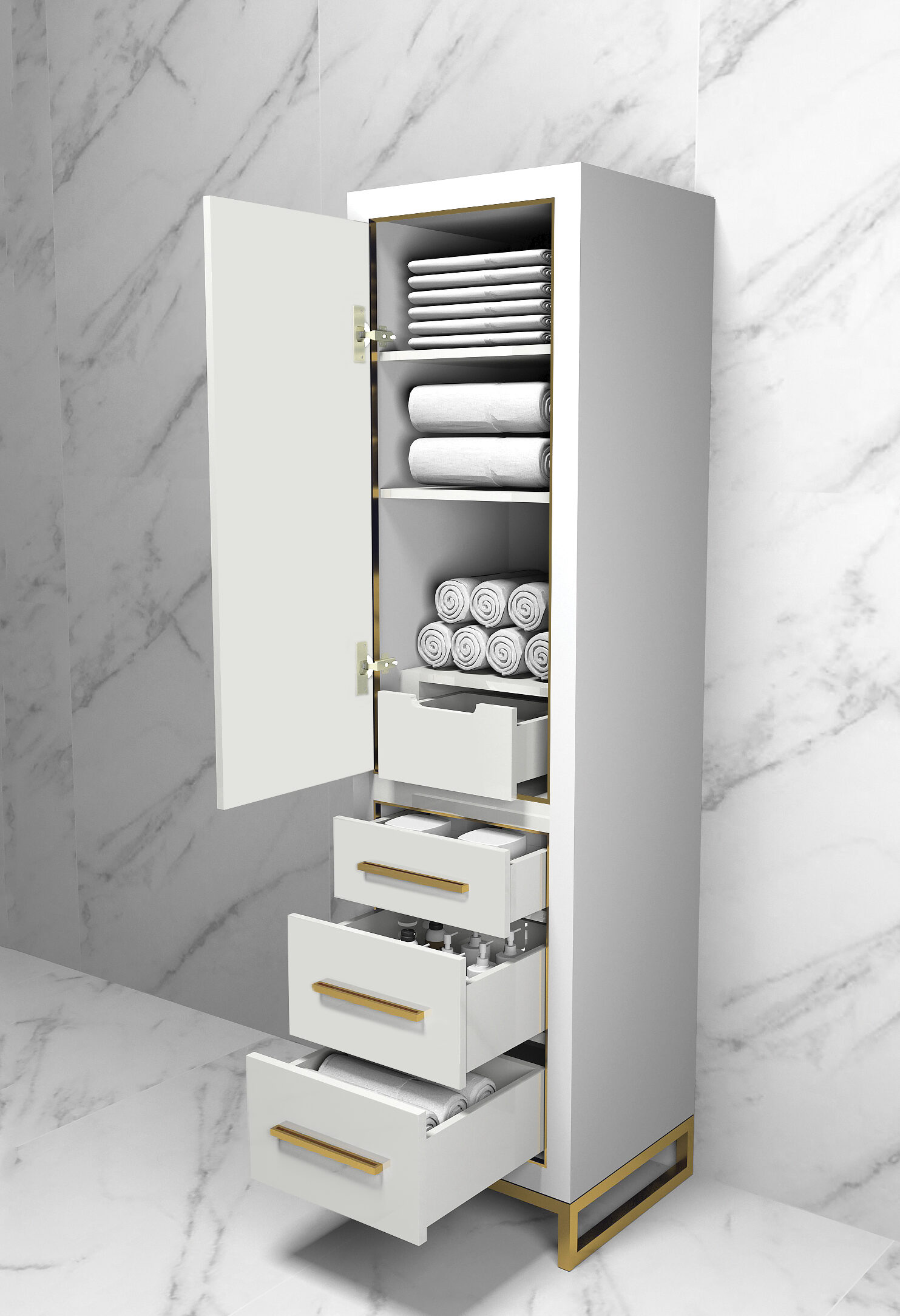 Madeli Linen Cabinets