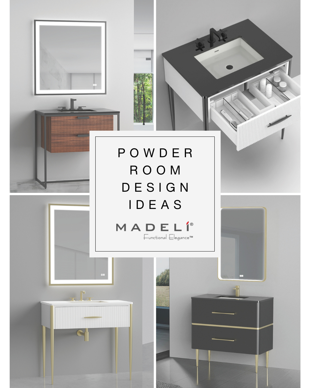 Small Spaces, Big Personality: Powder Room Design Ideas That Make an Impression