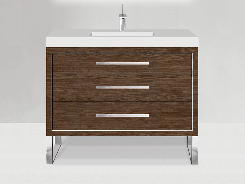 Estate Vanity in Brandy finish