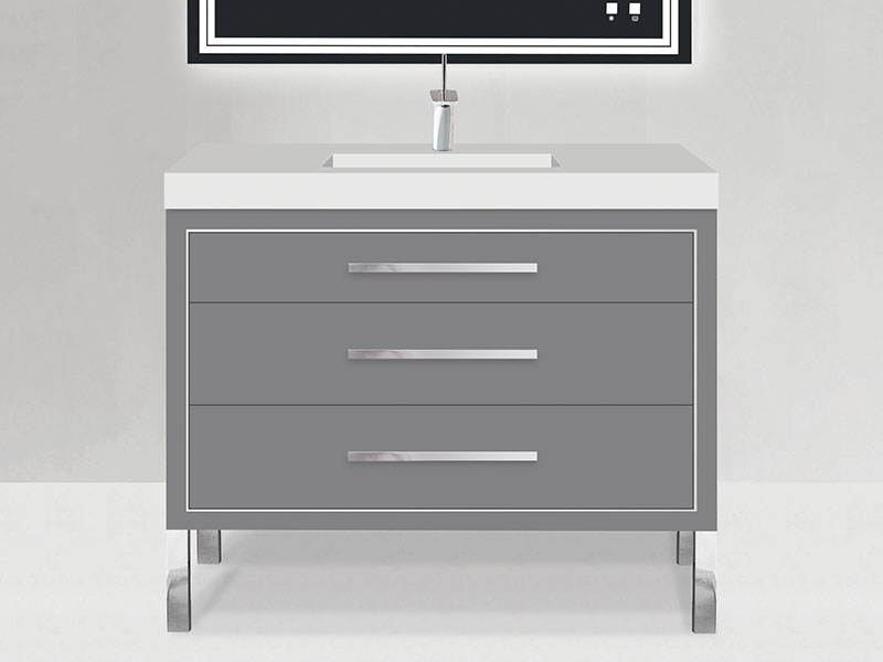 Estate Vanity in Studio Grey finish