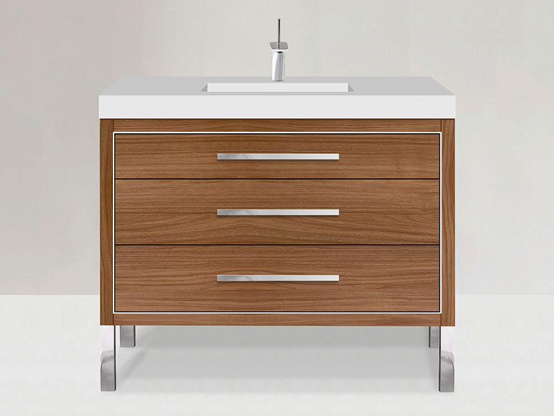 Estate Vanity in Natural Walnut finish
