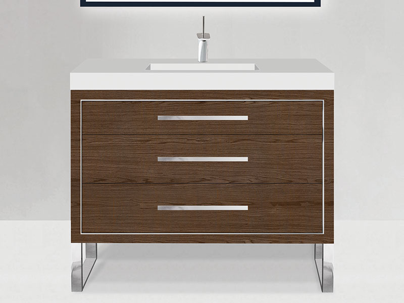 Estate Vanity in Brandy finish